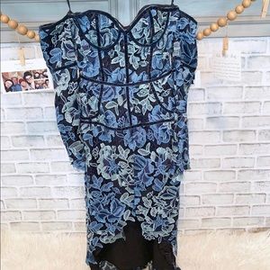 Revolve X by NBD Crochet Floral Dress